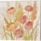Opalescent Floral by Silvia Vassileva 14" x 14" Canvas Wall Art (Set of 2)